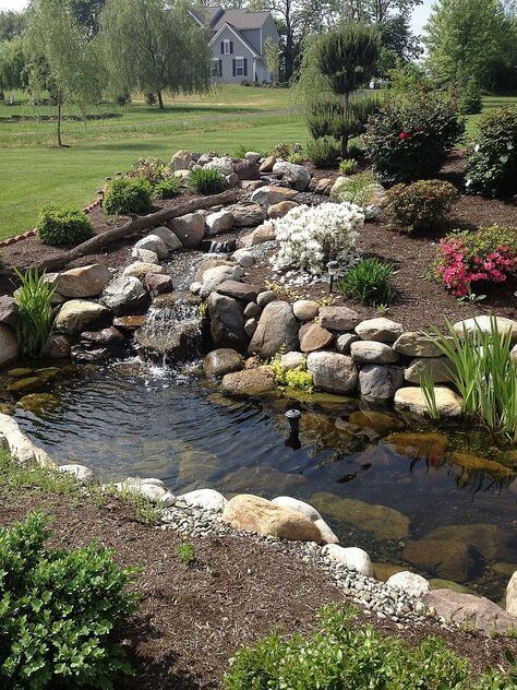 38 Striking Rain Garden Landscaping Ideas - 295