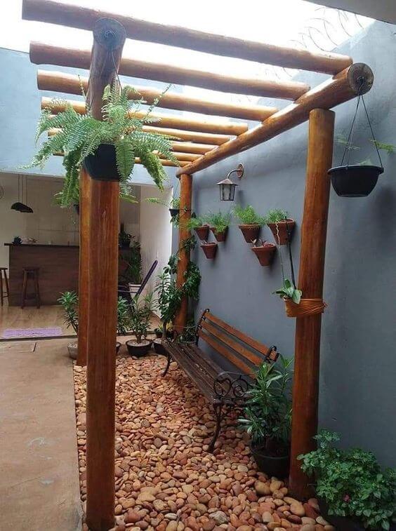 39 Small Backyard Landscaping Decorating Ideas - 279