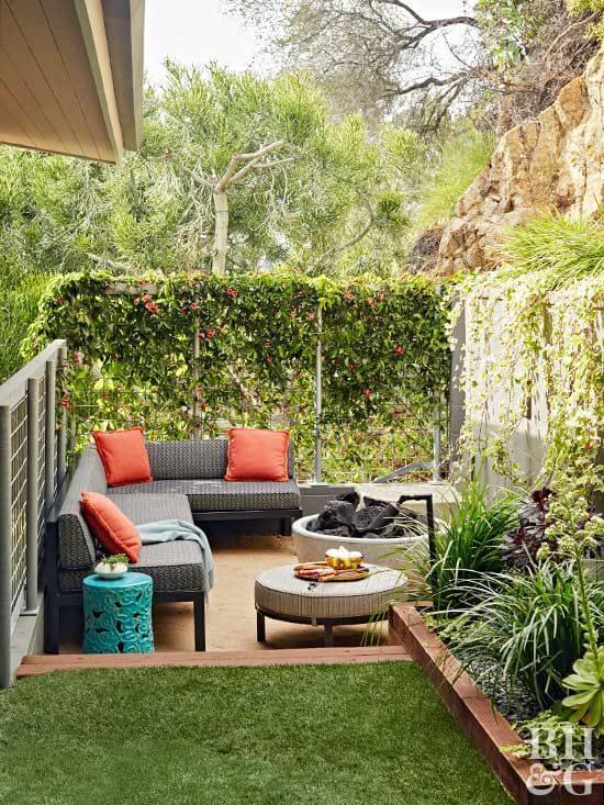39 Small Backyard Landscaping Decorating Ideas - 291