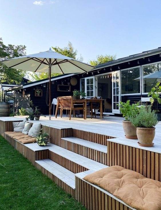 30 Patio Ideas To Achieve Your Dream Outdoor Space - ZuneTalk Green