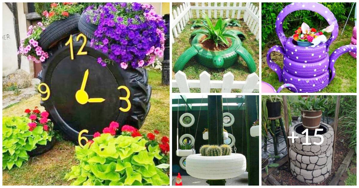 Photo inspiration: Gallery Detail: 20 DIY Innovative Tire Flower Planter And Decor Ideas Where