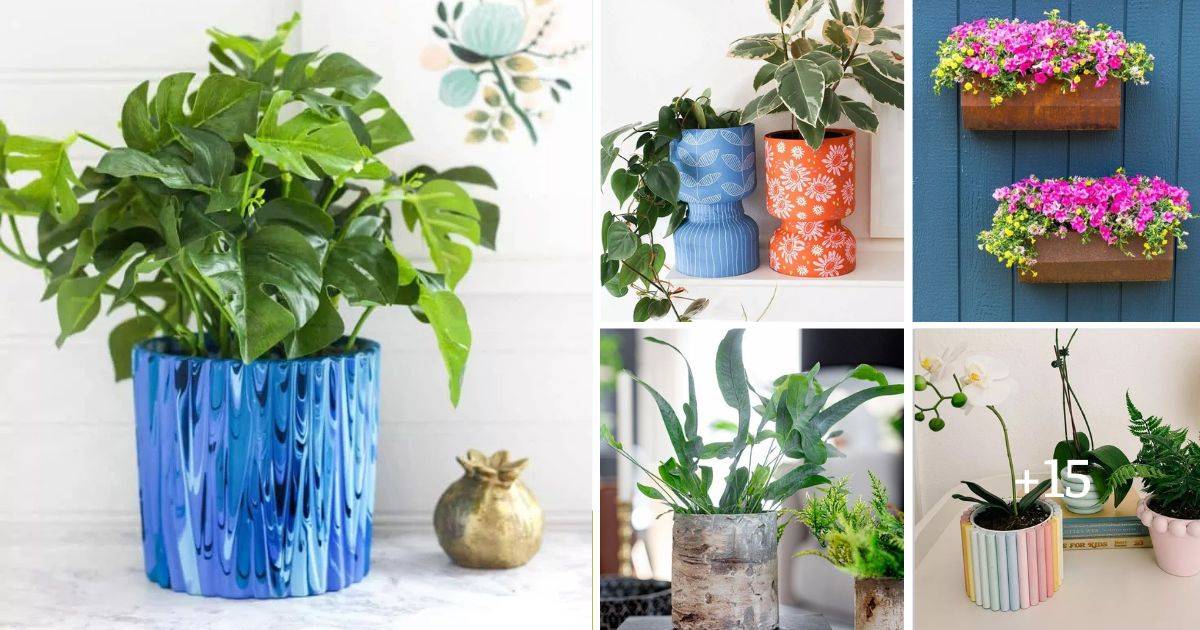 20 DIY Planter Ideas To Spruce Up Your Home On A Budget - ZuneTalk Green